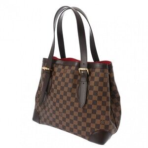 Louis Vuitton Bag Tote Damier Canvas Brown Hampstead